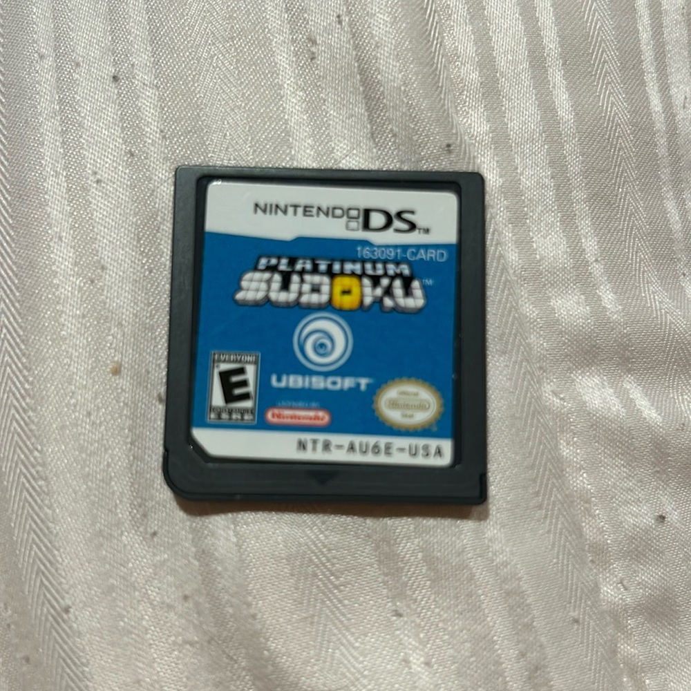 Nintendo DS game Platinum Sodoku